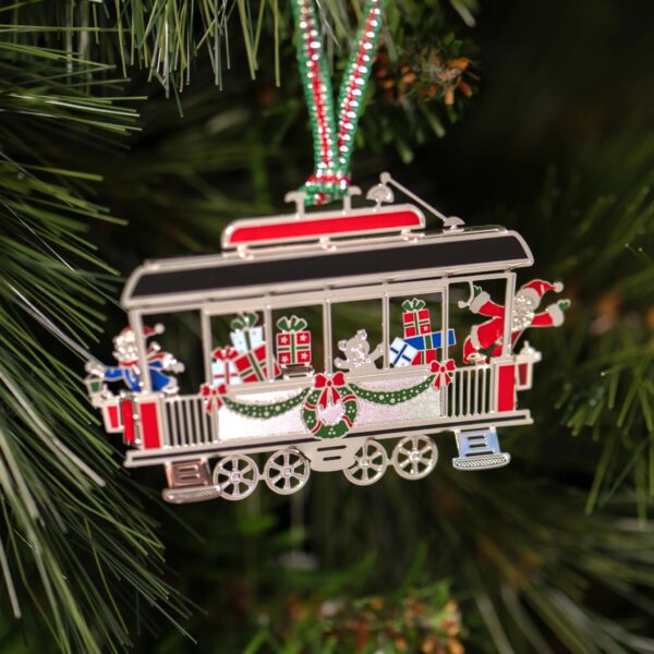 Newbridge Tram Carriage Christmas Tree Decoration (LW921)