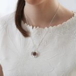 Newbridge Silver & Rose Gold Plated Tiamo Pendant (P0031SRP) - Image 2