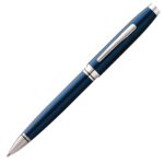 Cross Cross Coventry Ballpoint Pen - Blue Lacquer Chrome Trim (AT0662-9)