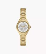 Fossil Womens Gilmore Gold Bracelet Dial Watch (ES5421)