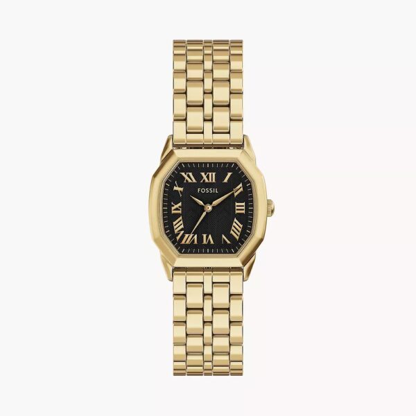 Fossil Harlow Three-Hand Gold-Tone Stainless Steel Watch (ES5433)