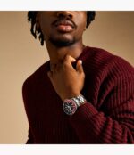 Fossil Blue GMT Stainless Steel Watch (FS6092) - Image 2