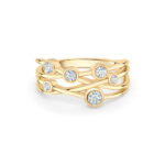 9ct Gold Diamond Ring