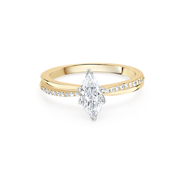 18ct Gold Diamond Engagement Ring