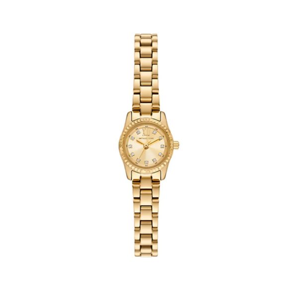 Michael Kors Mini Lexington 19mm Gold-Tone Watch (MK4862)