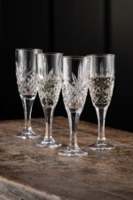 Galway Crystal Inisheer Champagne Flute - Set of 4 (G140026) - Image 2