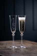 Galway Crystal Happy Engagement Liberty Flute Pair (G300302) - Image 2