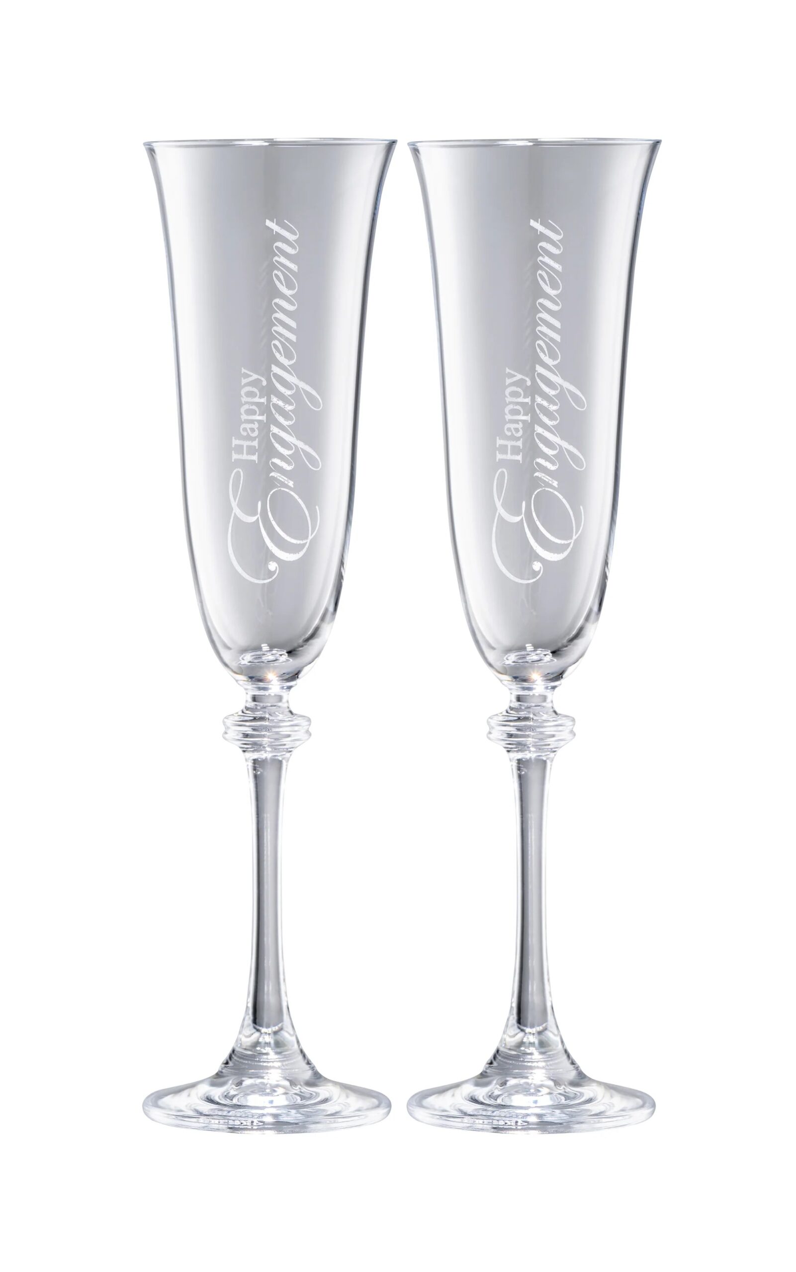 G300302HappyEngagementLibertyFlute_2000x Galway Crystal Happy Engagement Liberty Flute Pair (G300302)