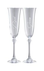 Galway Crystal Bride & Groom Liberty Flute Pair (G302302)