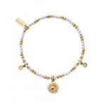 Chlobo Gold And Silver Everyday Skies Bracelet (GMBSB40373086)